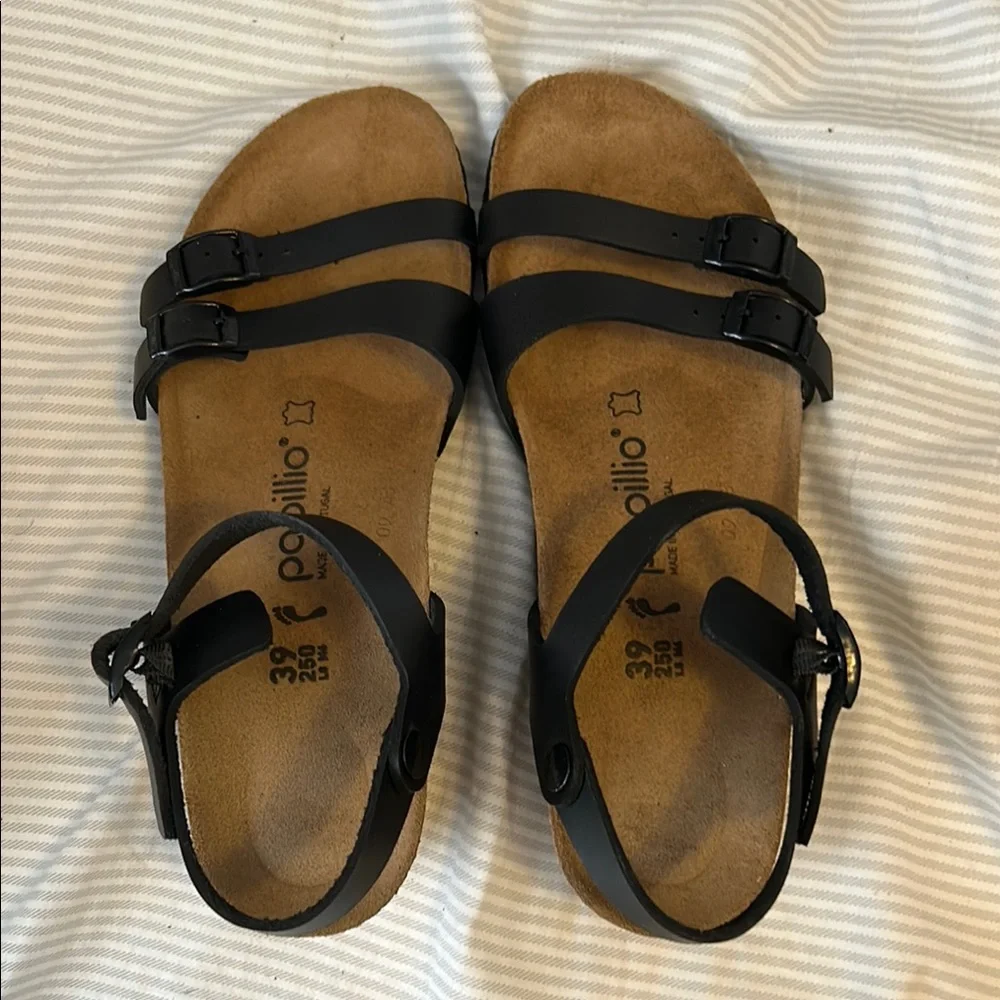 Papillio Women's Lana Black Sandals - Picture 4 of 7